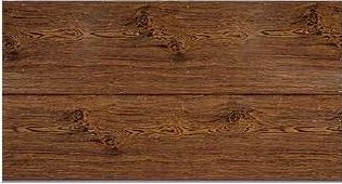 Wood grain insulated wall panel finish